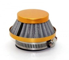 Pocketbike Dirtbike 49cc Quad Sportluftfilter Luftfilter Pocket Bike 54mm Gold