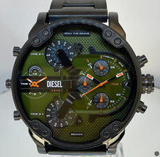 2024 neues Modell Diesel Mr. Daddy 2.0 grün orange Chronograph Herrenuhr DZ7477