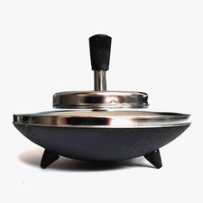 Aschenbecher SPACE AGE SCHLEUDERASCHER ASCHER Metall UFO 60er VINTAGE