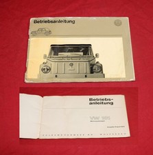 Betriebsanleitung VW 181 Mehrzweckwagen Kübel original Anleitung von 1972