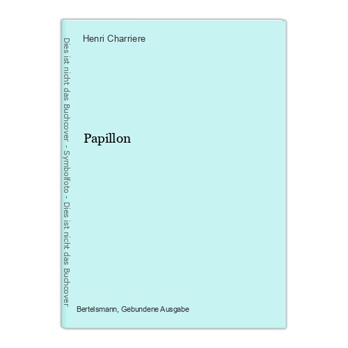 Papillon henri charriere - papillon,