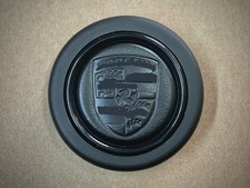 Leder Hupenknopf Leather Horn