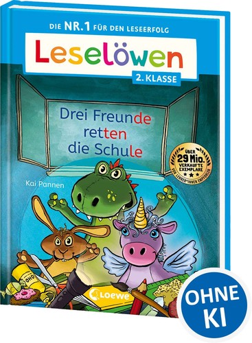 Leselöwen klasse drei - 2.,