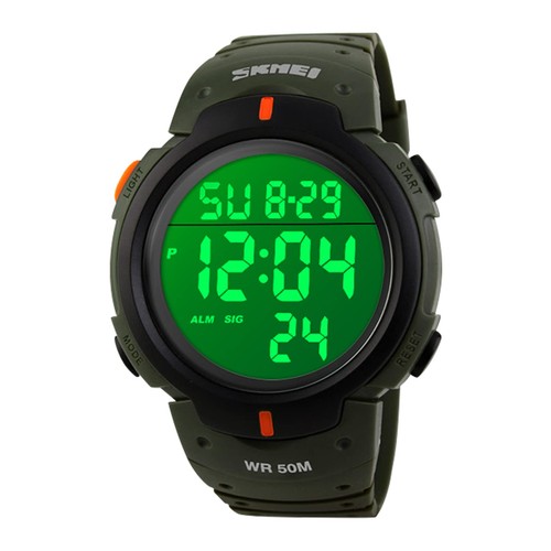 Herren digitaluhr 50m - herren,