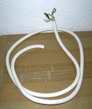 Kraftstromkabel Herdanschlusskabel 5-adrig ca. 160cm weiss Verlängerung