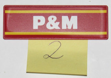 playmobil© Schild P & M 2