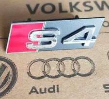 Audi A4 B5 8D original S4 Logo Clip Schriftzug Emblem Plakette Grill Kühlergrill