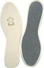 BNS echte Leder Sohlen mit Aktivkohle Einlegesohlen Sohlen Einlagen Gr. 36 - 47