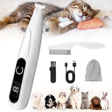 Pfotentrimmer Hundeschermaschine Pfoten Rasierer Tier Trimmer für Hunde Katzen