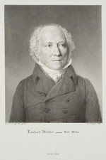 F. GRÖGER (1766-1838), Porträt Leonhard Wächter (1762-1837),  1821, Lith.