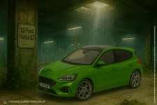 1:18 MCG - 2022 Ford Focus ST - Ersatzteile - Spare Parts
