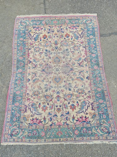 Antik keschan teppich - antik,
