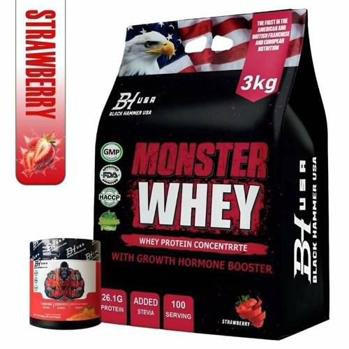 Monster whey protein kg - whey,