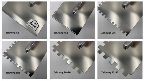 Zahnkelle aus edelstahl mit - edelstahl,