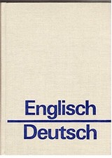 Großes Handwörterbuch Englisch-Deutsch Buch Verlag Enzyklopadie Leipzig