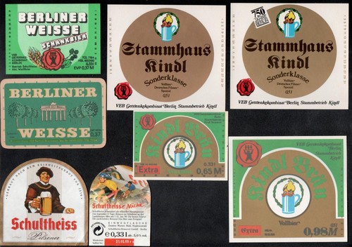 Bieretiketten ddr später - bieretiketten,