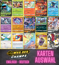 Pokemon Karten Auswahl - Schwert & Schild - Weg des Champs (2020) DE/ENGL  NM