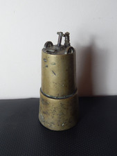 Schwere Messing Karbid Lampe - Bergleute? Französisch?