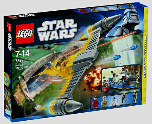 Lego star wars 7877 naboo - star,