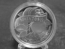 Silbermünze - Canada Dollar "1796-1996 McIntosh"  VZ in Kapsel GS9194