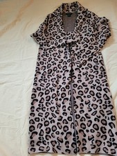 Leopard Longjacke bezw. Wollmantel Grösse S