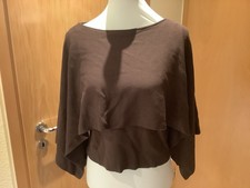 Zara Pullover Cape Braun