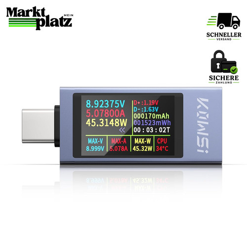 Usb tester messgerät - c,