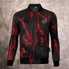 PHILIP PLEIN RED FLAME JACKET