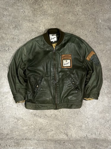 Veste cuir chevignon - cuir,