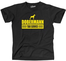 TYC T-Shirt DOBERMANN kupiert Taxi Service Hunde Hund fun Siviwonder