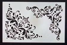 Shabby Schablone Spitze Alt