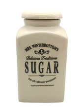 BUTLERS Mrs. Winterbottom's Vorratsdose ZUCKER / Sugar cremeweiß shabby landhaus