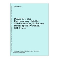 DBASE IV 1.1 für