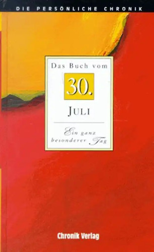 Die persönliche chronik 30 - die, chronik.