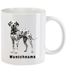 Tasse mit Dalmatiner - mit oder ohne Wunschname - 10 Motive