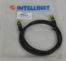 Intellinet 740685 Netzwerkkabel mit Cat6a RJ45-Stecker und Cat7-Rohkabel 1 Meter
