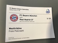 Sammler Ticket UEFA Youth