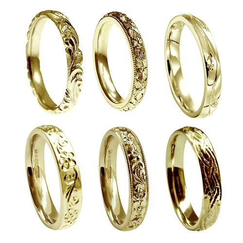 Hand graviert 18ct - 18ct, gelbgold