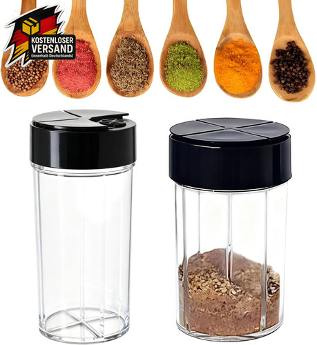 2er gewürzstreuer set - set, 4-in-1