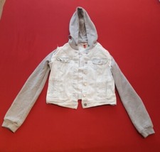 Divided Mädchen Jeans Jacke -  mit Kapuze  - Grösse 38