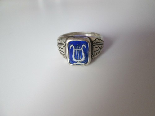 Ring militärmusiker silber - ,