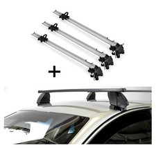 3x Fahrradträger Bike Pro+Dachträger K1M für Skoda Superb 3T 4Türer 08-13