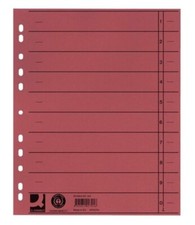 Trennblätter Register