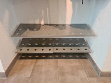 Schuhablage Schuhregal Elemente aus Metall Mudul Regalsystem ähnlich String  