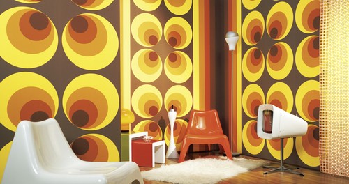 Retro tapeten kollektion - tapeten,