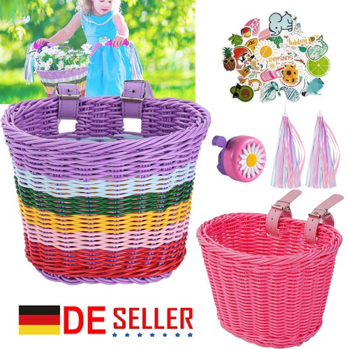 Set kinder fahrradkorb vorne - set,