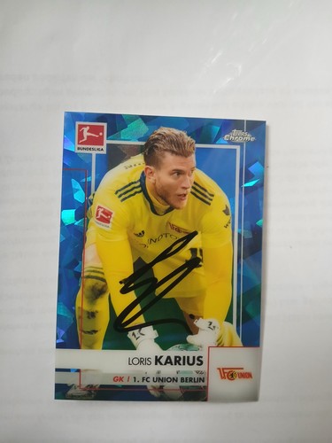 Trading card signiert loris - trading,