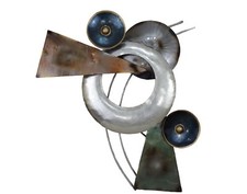 Wanddeko wandbild metall - wanddeko,