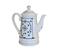 Jäger Indisch Blau Strohblume Kaffee Set Kaffeeservice Kaffeekanne