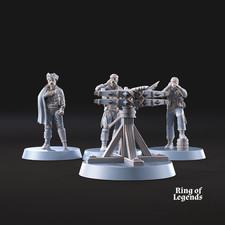 Ballista + Dotation | Bucaneers of the Black Bay | MESBG Tabletop Miniature 28mm